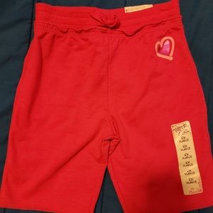 NWT long sweat shorts by Total Girl, 6X